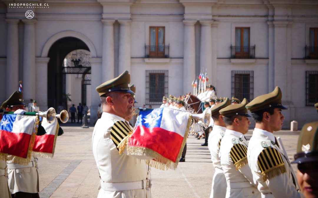 Palácio de La Moneda no Chile: a cerimônia da Troca de Guarda