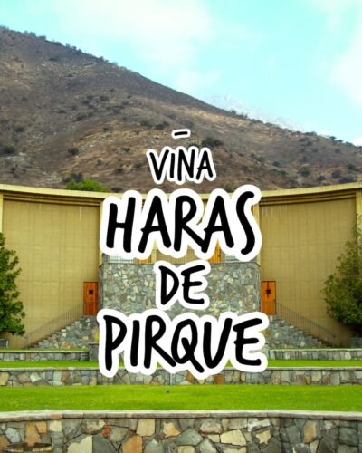 Viña Haras de Pirque no Valle del Maipo